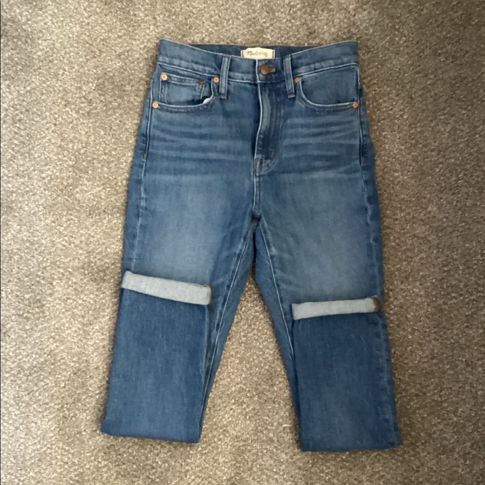 Madewell Size 23 Boyjean Jeans High-Rise Slim